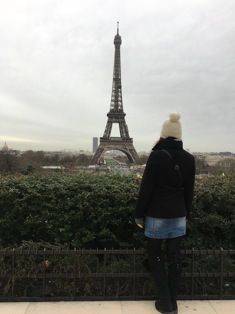 Eiffeltoren, Parijs in de winter