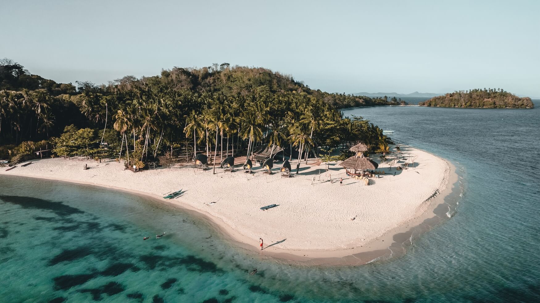 El Nido, Coron boottour strand