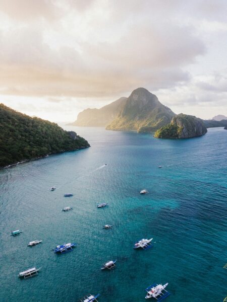 Uitzicht Bacuit Archipel El Nido