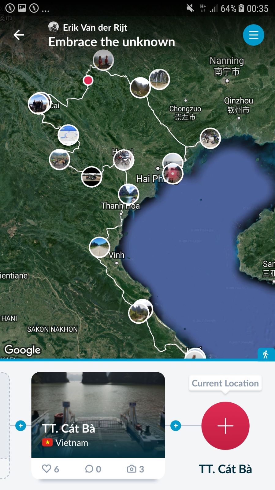 Polarsteps, de ideale app voor het bijhouden van je reis! WeAreTravellers