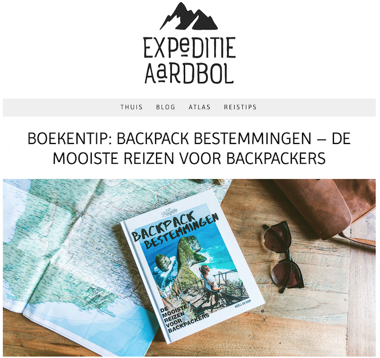 Expeditie Aardbol Backpack Bestemmingen