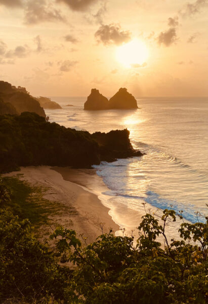 Fernando de Noronha zonsondergang