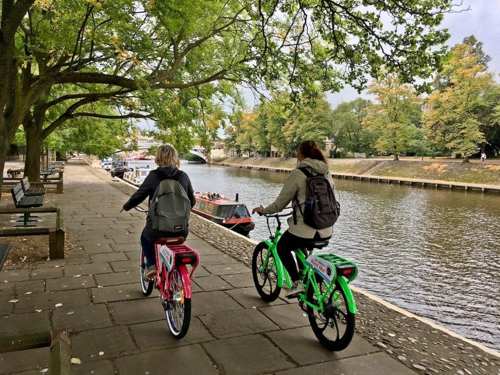 Fietsen York Yorkshire Engeland