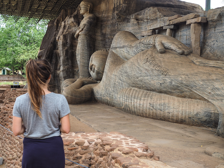 Gal-Vihara-Polonnaruwa liggende boeddha