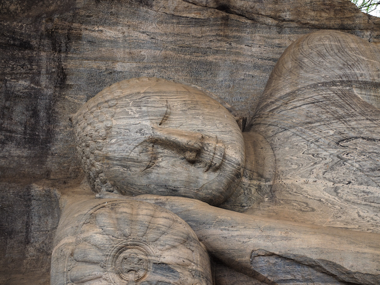Gal-Vihara-Polonnaruwa liggende boeddha