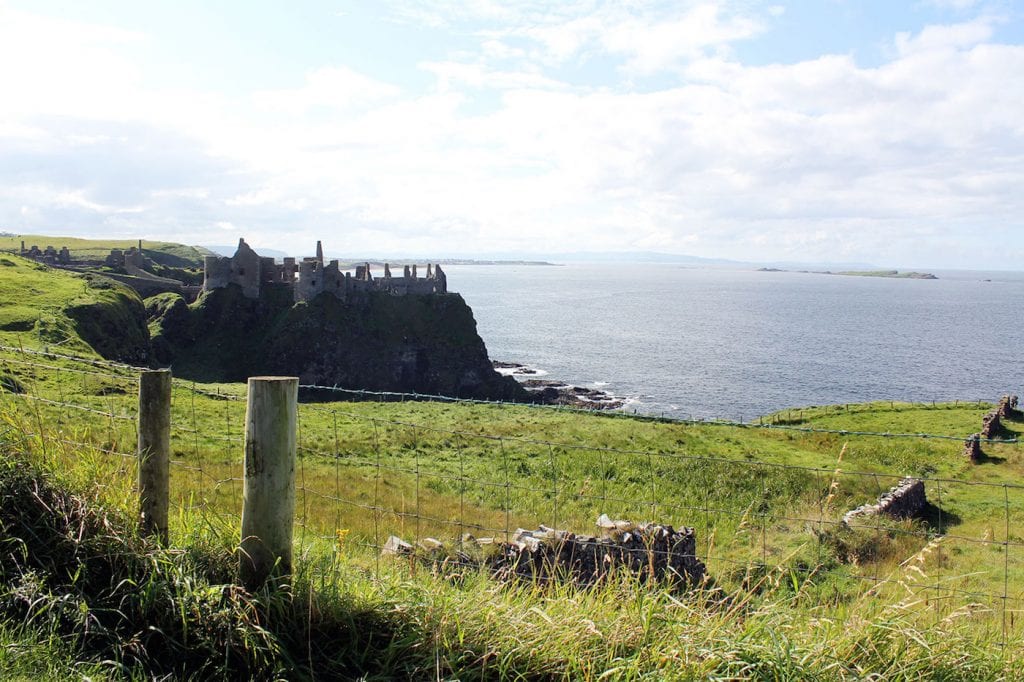 Game of Thrones Noord Ierland Dunluce-Castle
