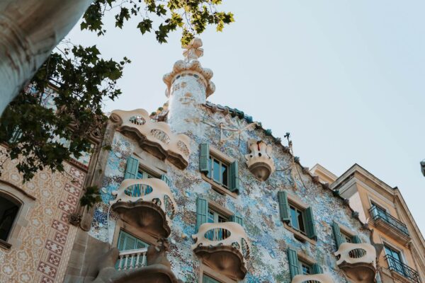 Gebouwen Gaudi Barcelona