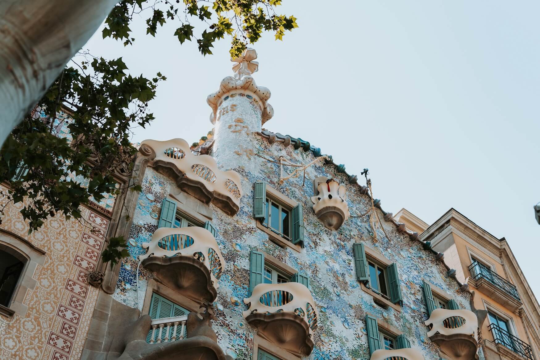 Gebouwen Gaudi Barcelona