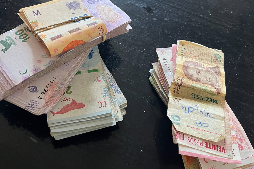 Geld in Argentinië