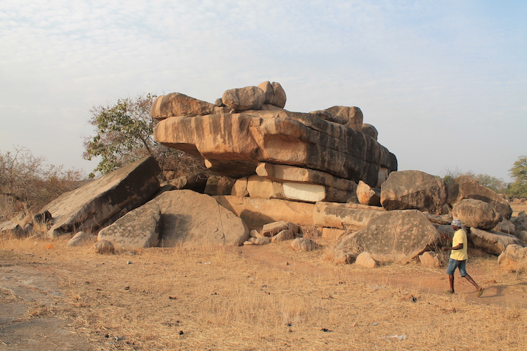 Ghana rondreis Tongo Rocks bezoeken