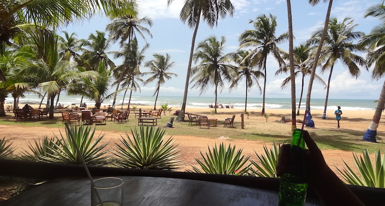 Ghana rondreis strand