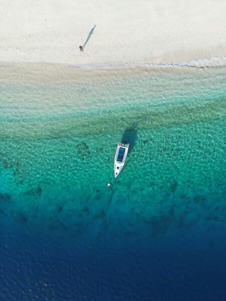 Droneshot boot Gili Trawangan