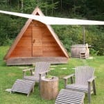 Glamping hut in lake bled slovenie