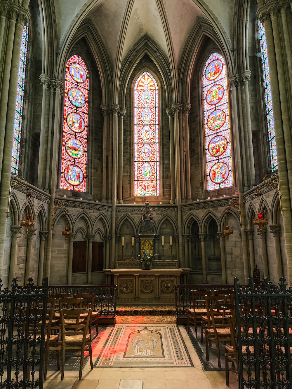 Glas in lood Cathedrale Bayeux