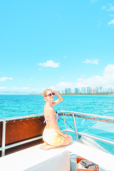 Glass bottom boat tour
