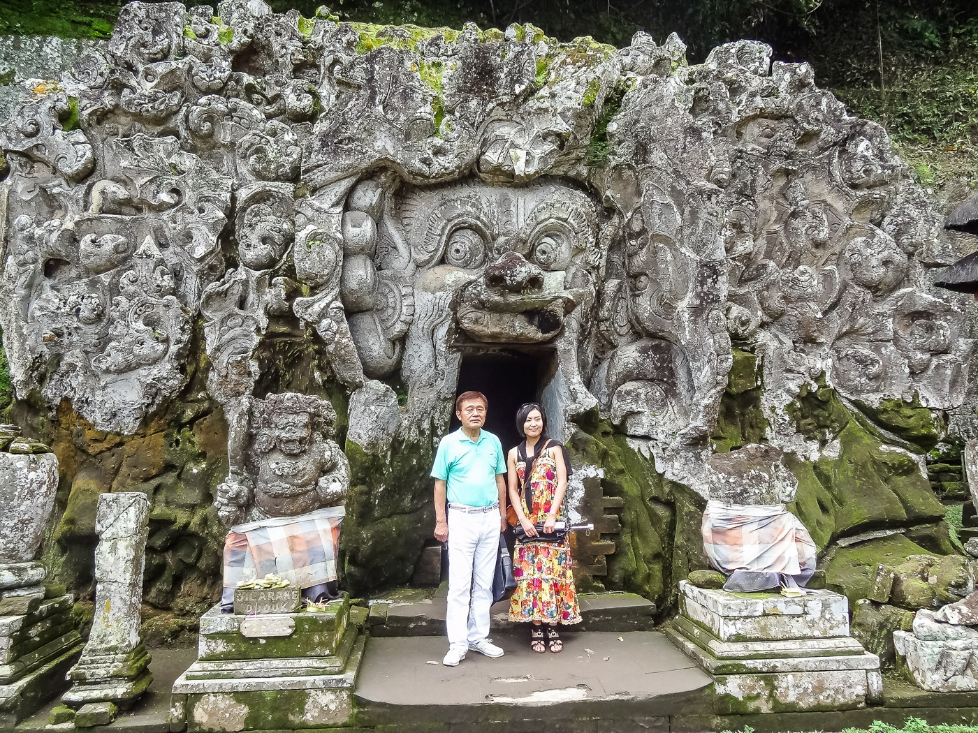 Goa Gajah Tempel Bali Ubud