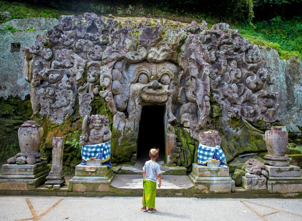 Goa Gajah tempel Ubud Bali