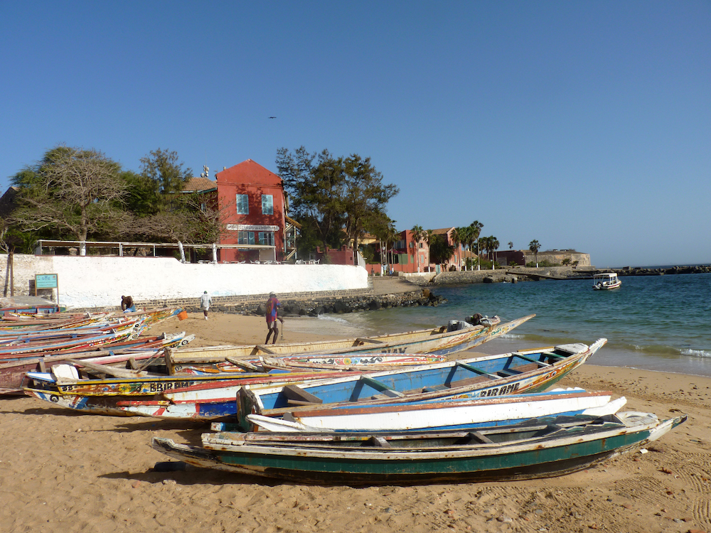 Het eiland Gorée, Senegal