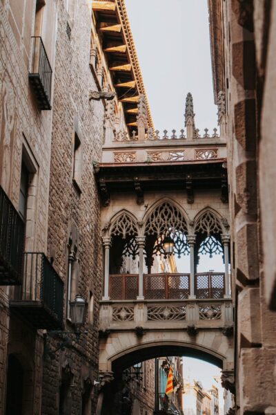Gotische Wijk in Barcelona