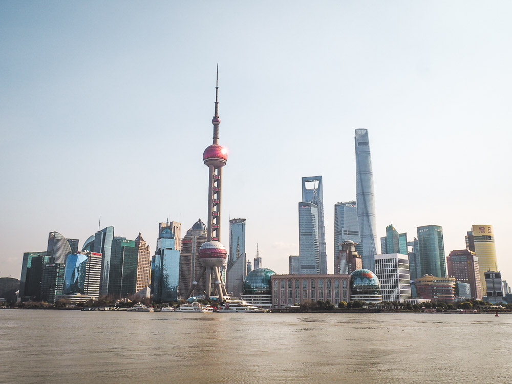 Grootste stad ter wereld Shanghai