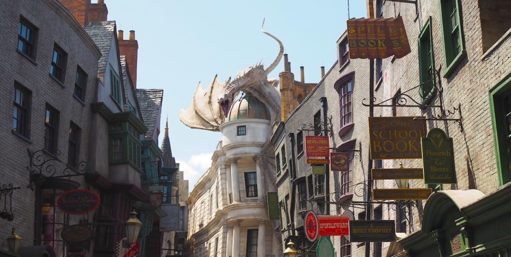 Harry Potter World dragon