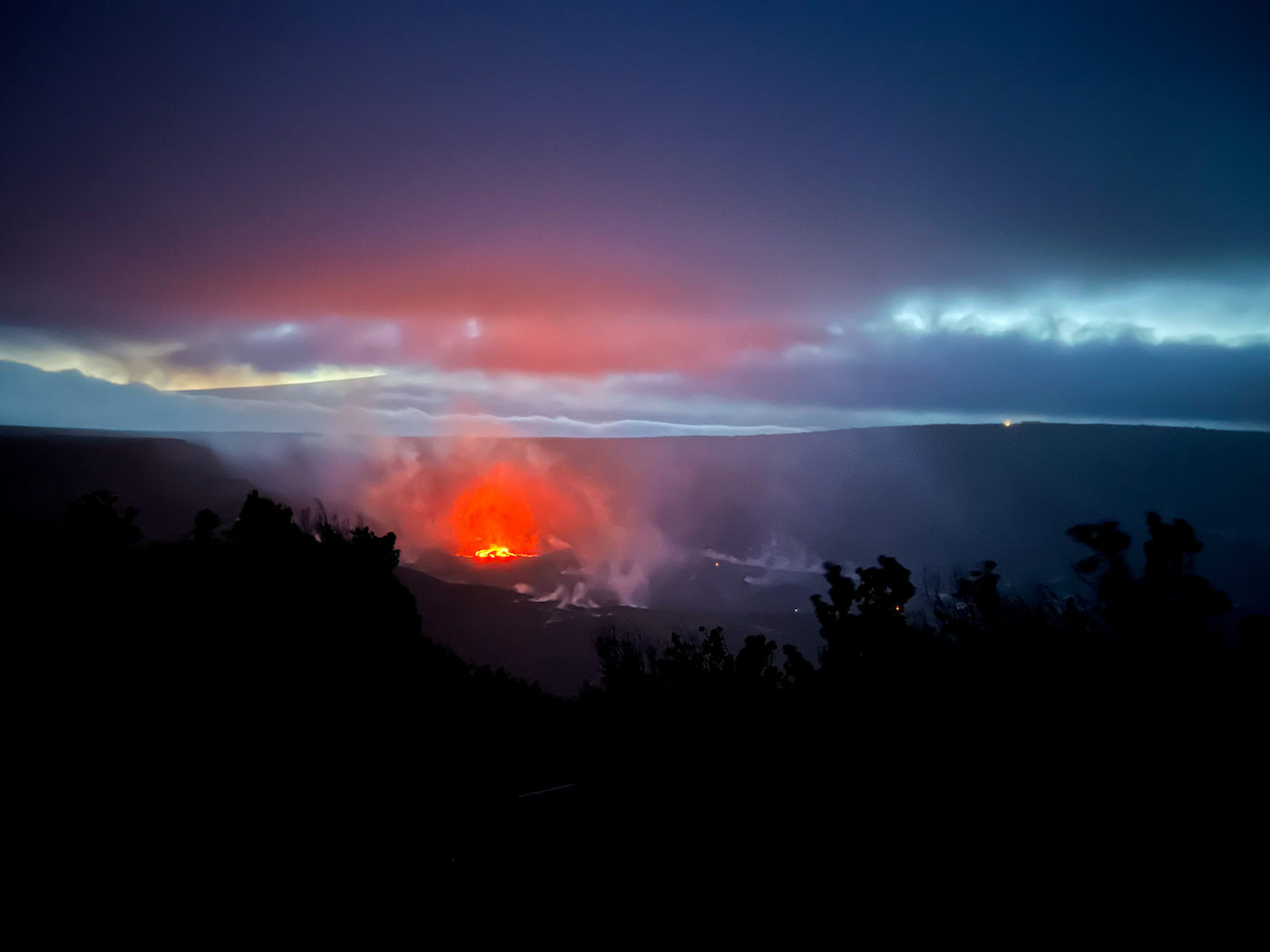 Hawaii Volcanoes National Park lava
