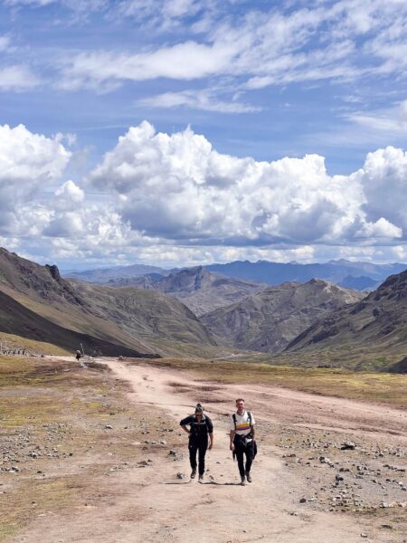 Hike naar Rainbow Mountain in Peru