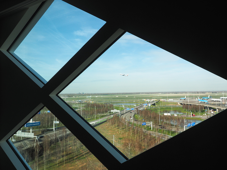 Hilton Hotel Schiphol vliegtuigen