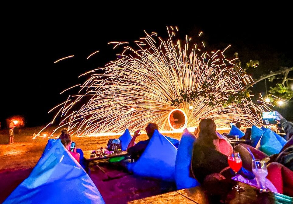 Himmel Bar vuurwerk
