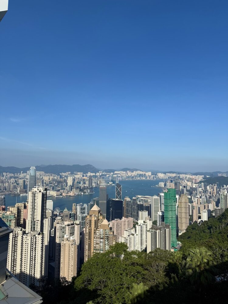 Hongkong uitzicht