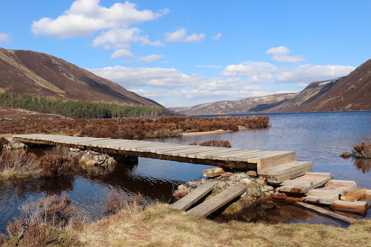 Hooglanden Schotland Cairngorms bruggen