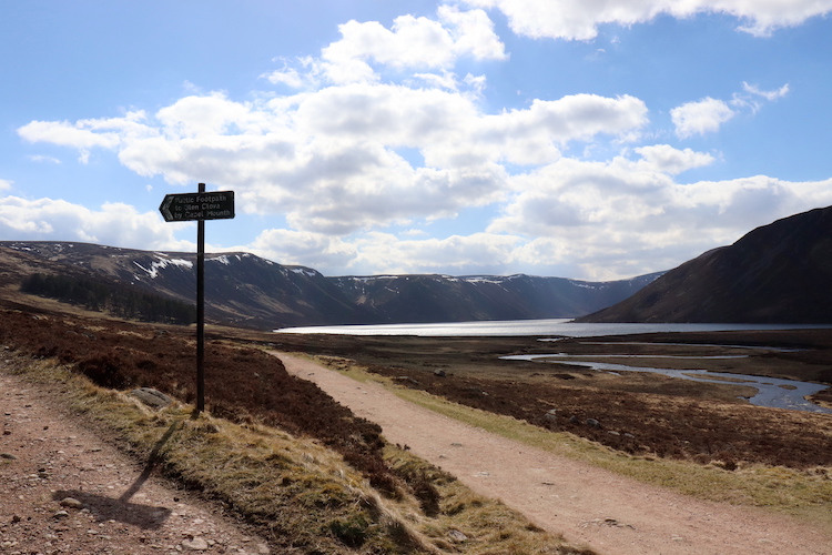 Hooglanden Schotland Cairngorms wandelen