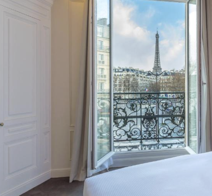 Hotels in Parijs met uitzicht op de Eiffeltoren
