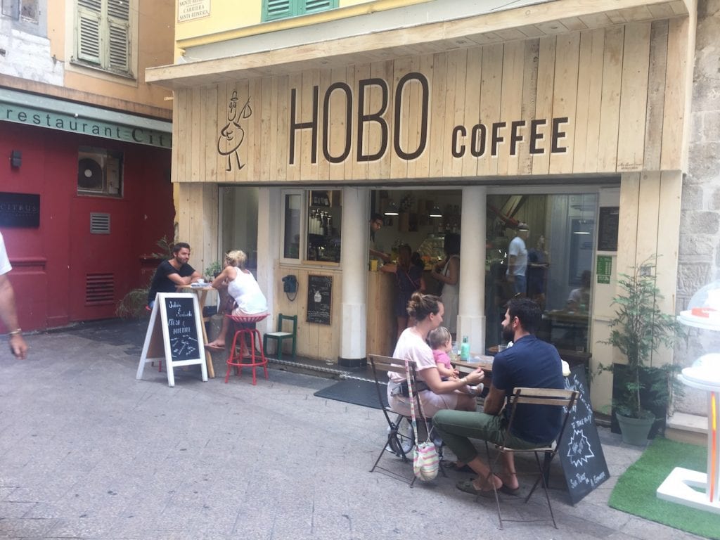 Hotspots nice Hobo coffee