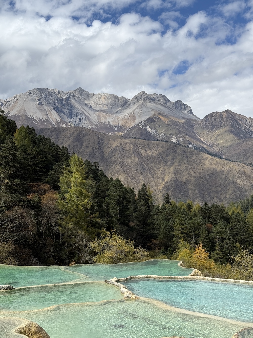 Huanglong landschap