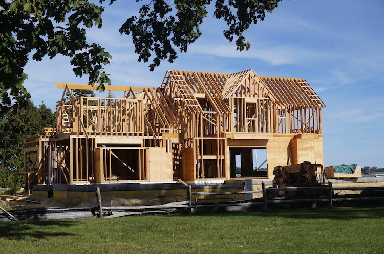 Huis in aanbouw Hamptons New York staat rondreis