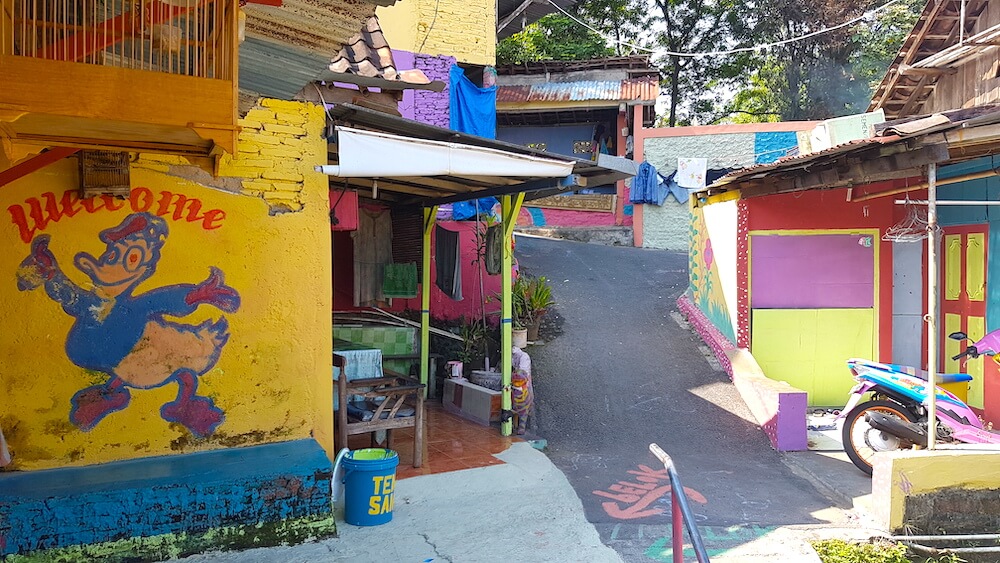 Huisje in Kampung Pelangi Semarang