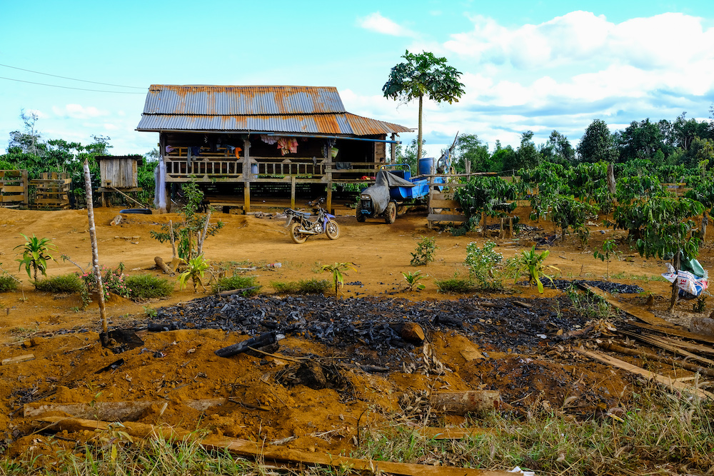 Huizen laos bolaven plateau