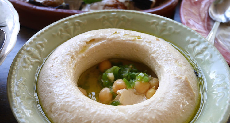 Hummus eten in jordanie