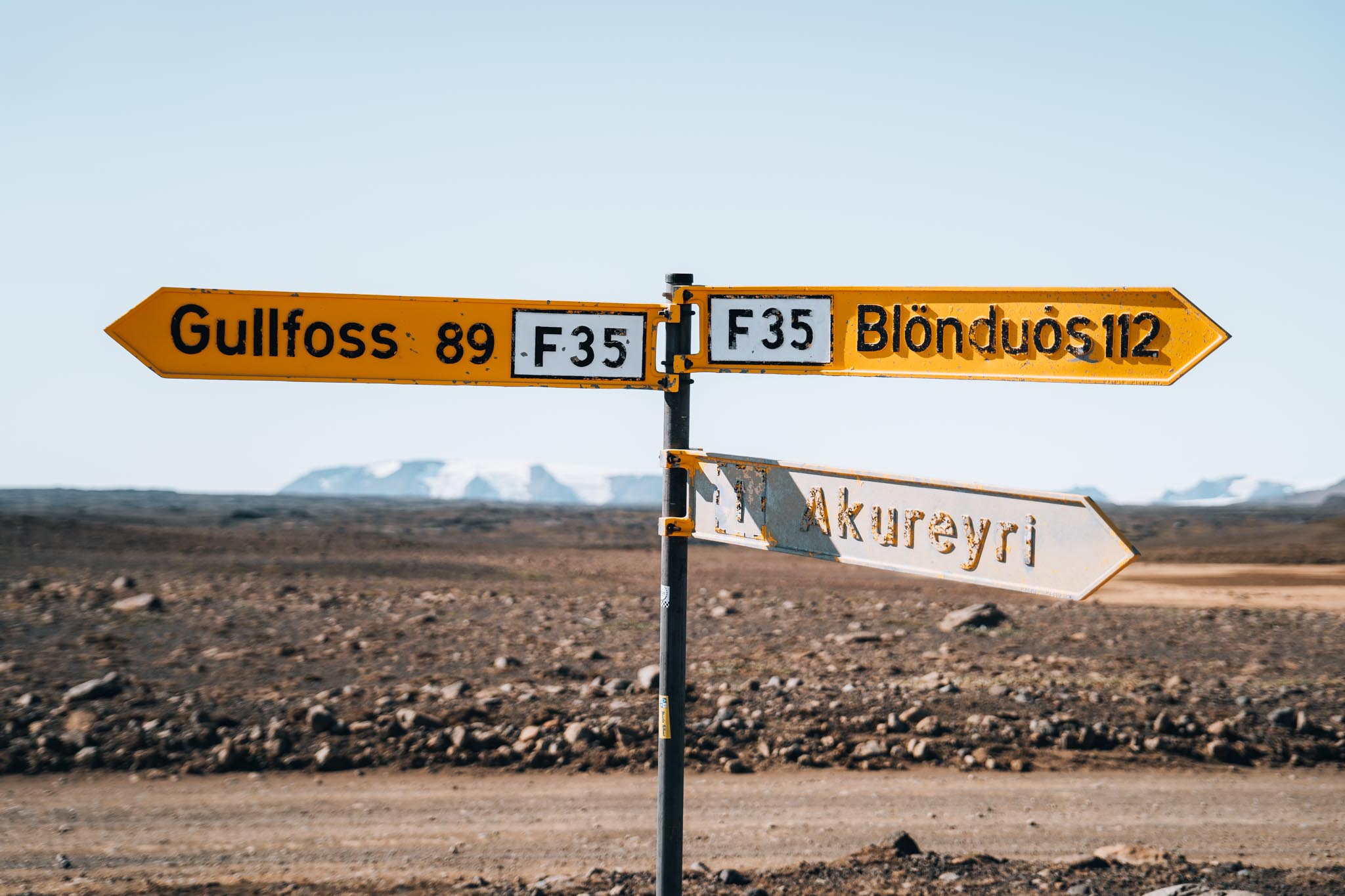 Bewegwijzering IJsland