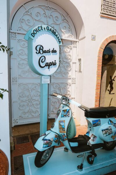 In de straatjes Capri