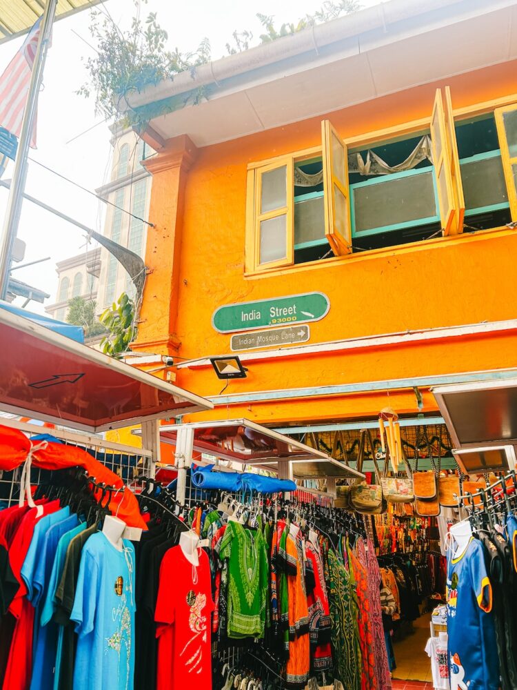 India street Kuching