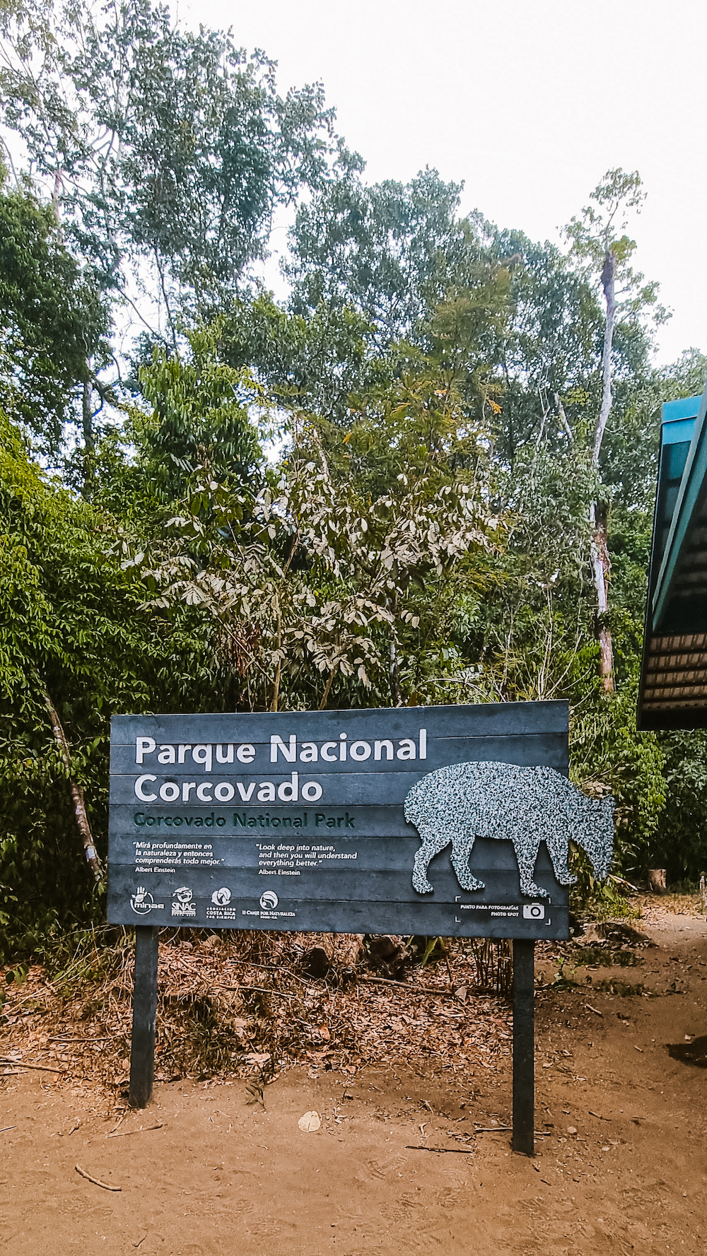 Ingang Corcovado National Park