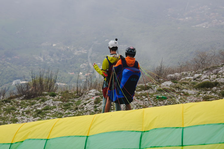 Interrail montenegro tips paragliden budva