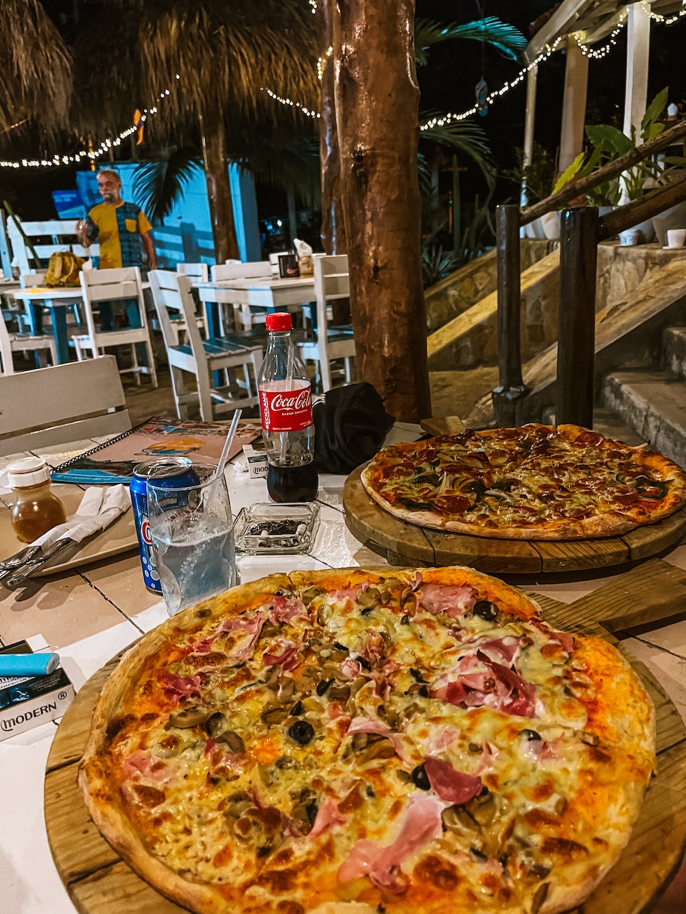 Italiaans restaurant, Las Peñitas