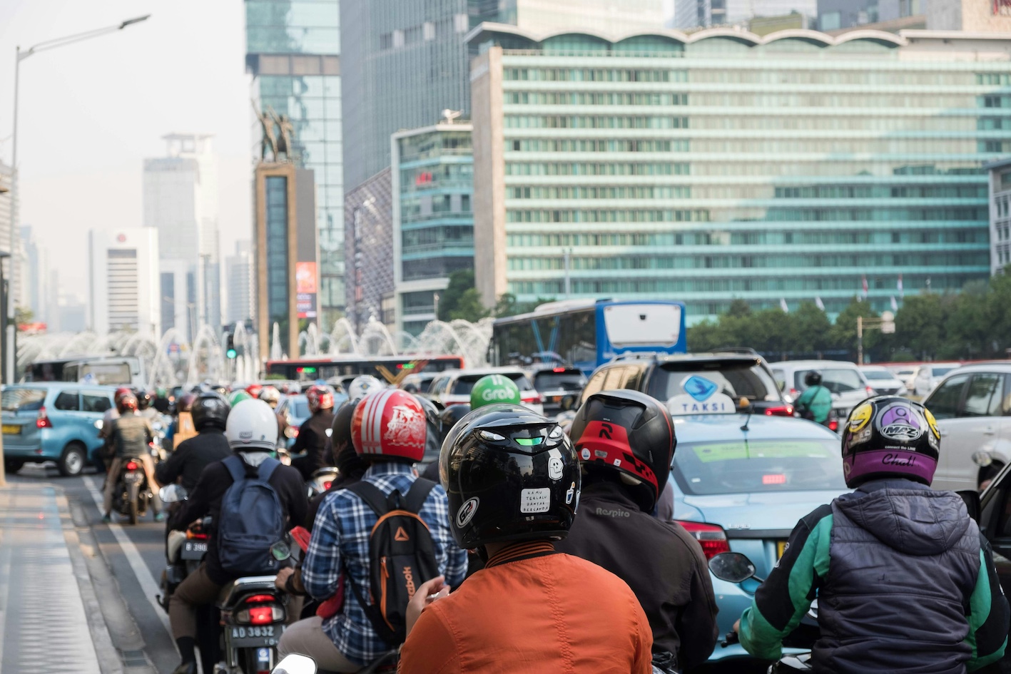 Verkeer in Jakarta