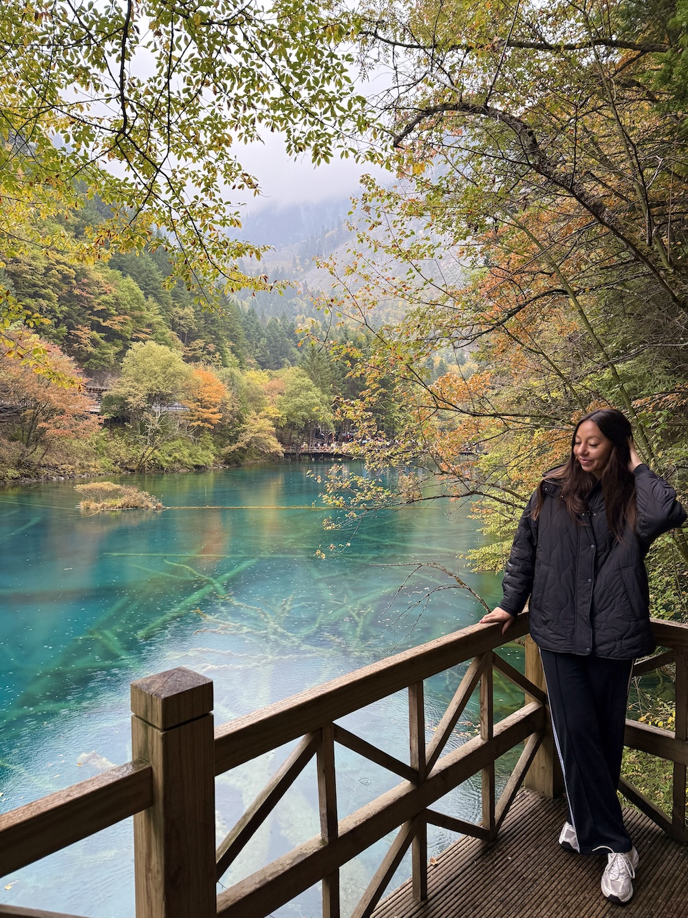 Jiuzhaigou uitzicht