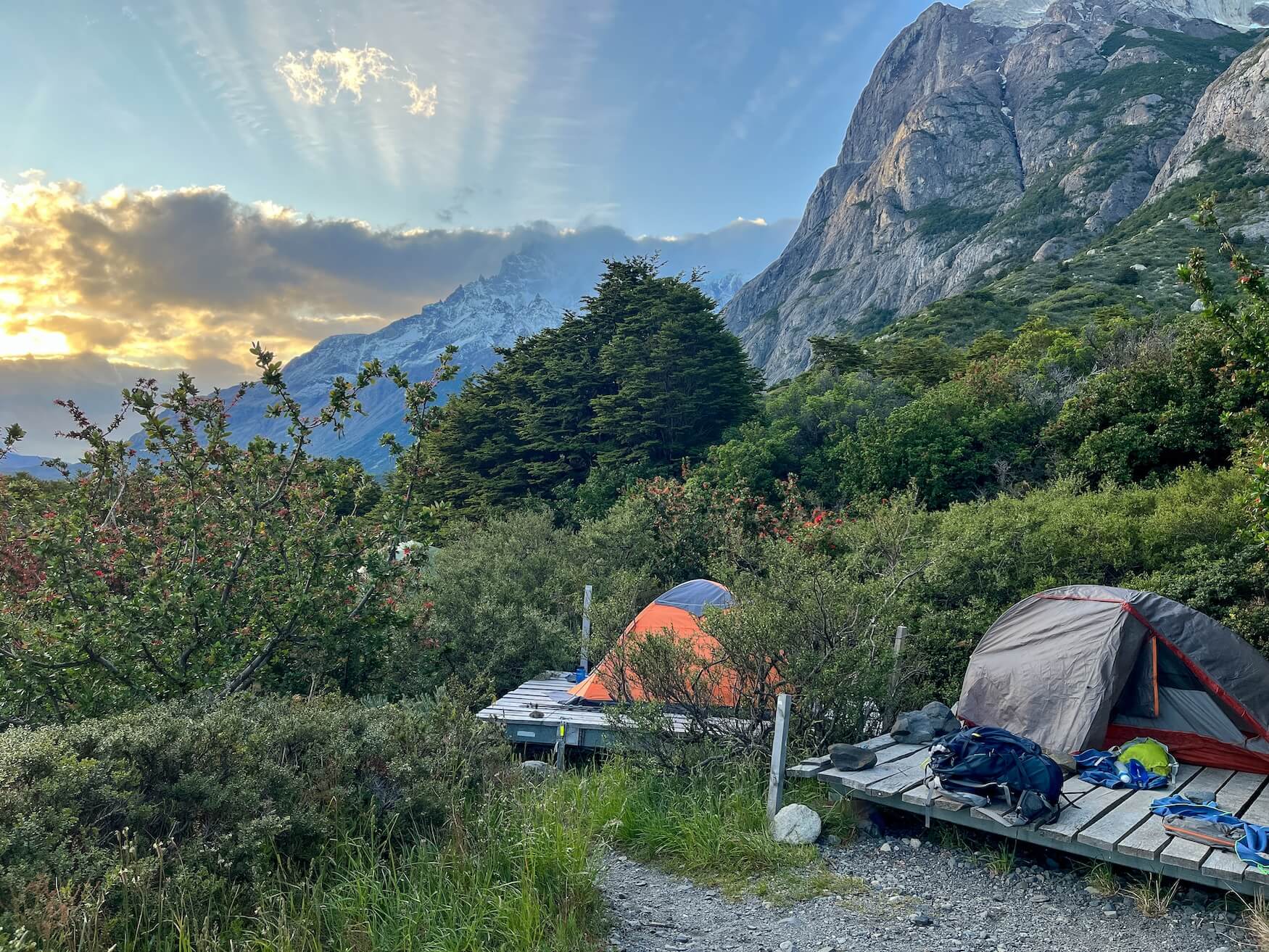 Kamperen in Torres del Paine