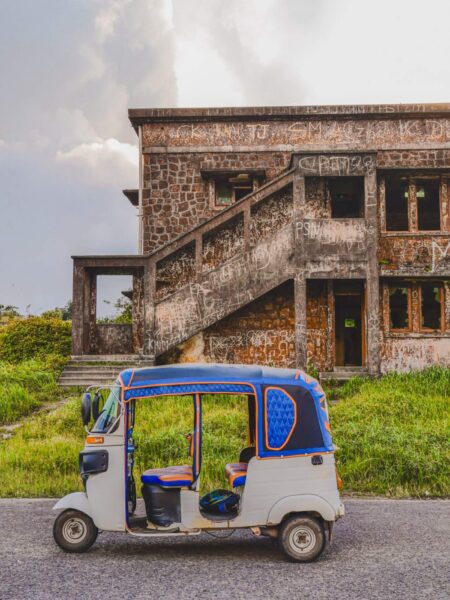 Kampot Bokor tuktuk