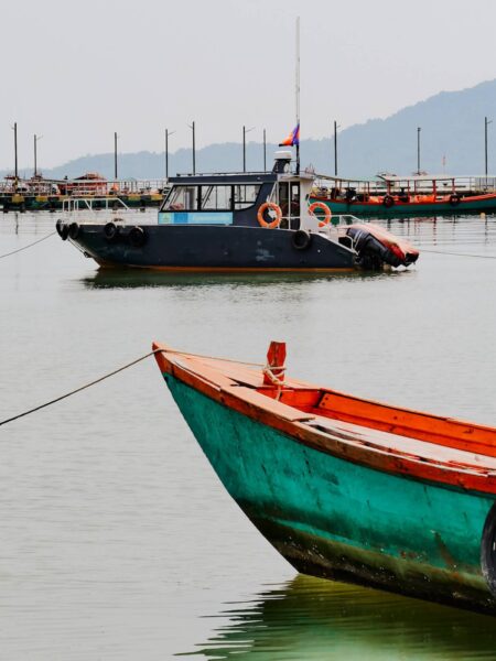 Kampot Kep National Park boten
